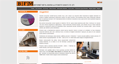 Desktop Screenshot of beformet.com